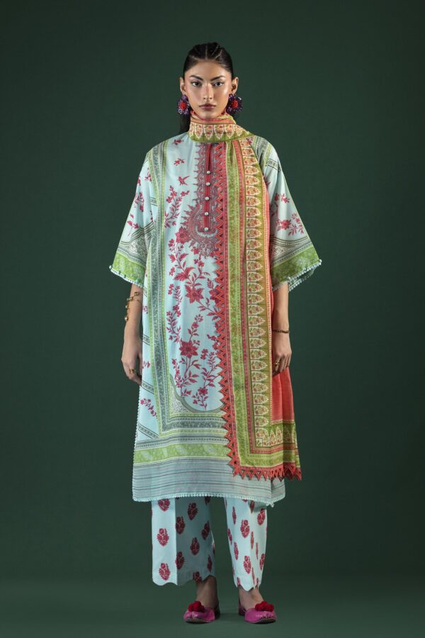 Sana Safinaz Unstitched Printed 3 Piece Lawn Suit Sana Safinaz Unstitched Printed 3 Piece Lawn Suit