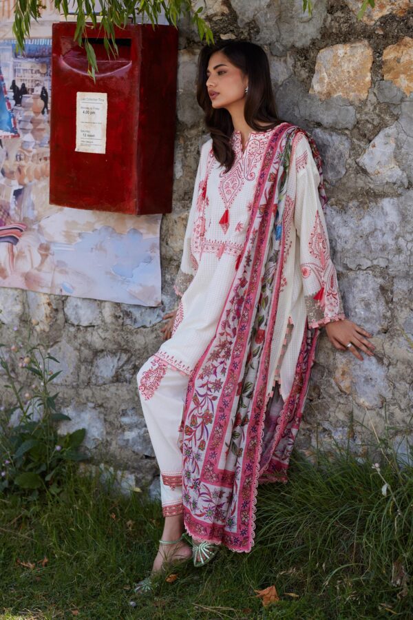 Sana Safinaz Unstitched Embroidered 3 Piece Muzlin Suit– M262-001A-CT Sana Safinaz Unstitched Embroidered 3 Piece Muzlin Suit– M262-001A-CT