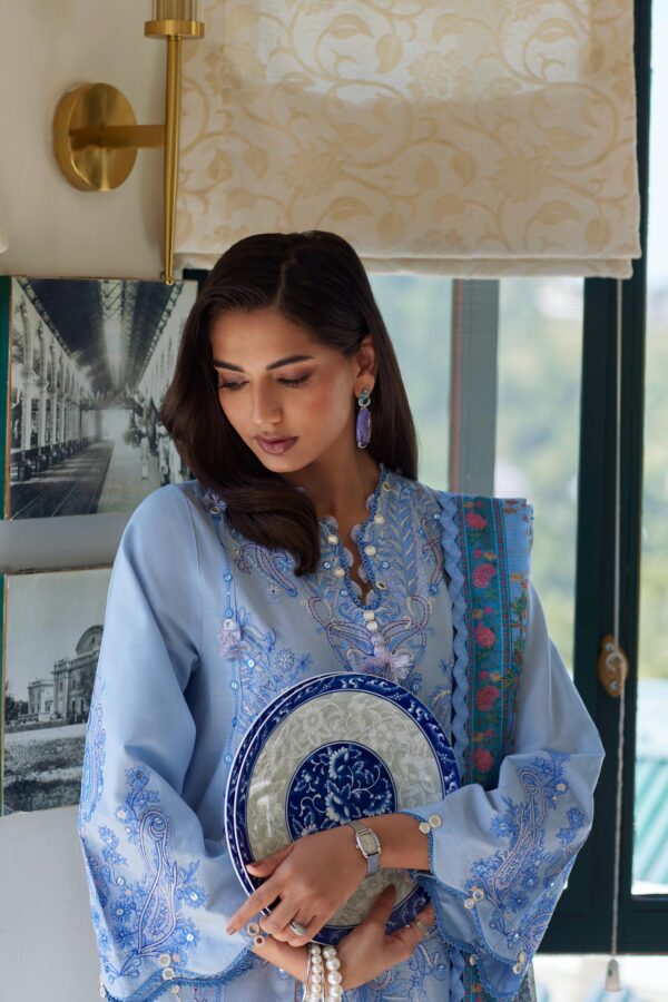 Sana Safinaz Unstitched Embroidered 3 Piece Muzlin Suit– M262-004A-DC 10 Sana Safinaz Unstitched Embroidered 3 Piece Muzlin Suit– M262-004A-DC 10