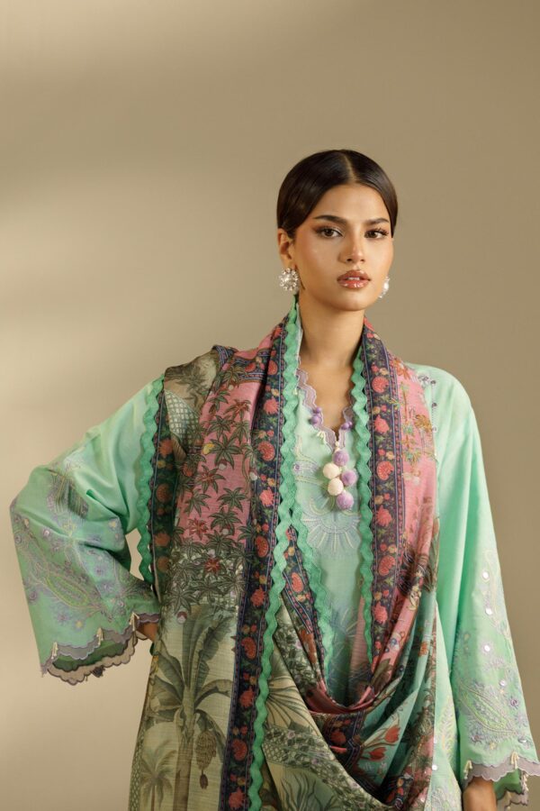 Sana Safinaz Unstitched Embroidered 3 Piece Muzlin Suit– M262-004B-DC 2 Sana Safinaz Unstitched Embroidered 3 Piece Muzlin Suit– M262-004B-DC 2