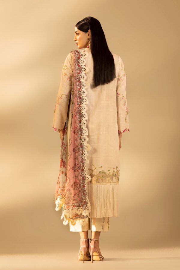 Alternative view of Sana Safinaz Unstitched Embroidered 3 Piece Muzlin Suit