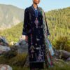 Sana safinaz unstitched embroidered 3 piece muzlin suit Sana Safinaz Unstitched Embroidered 3 Piece Muzlin Suit