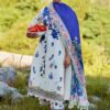 Sana safinaz unstitched embroidered 3 piece muzlin suit Sana Safinaz Unstitched Embroidered 3 Piece Muzlin Suit