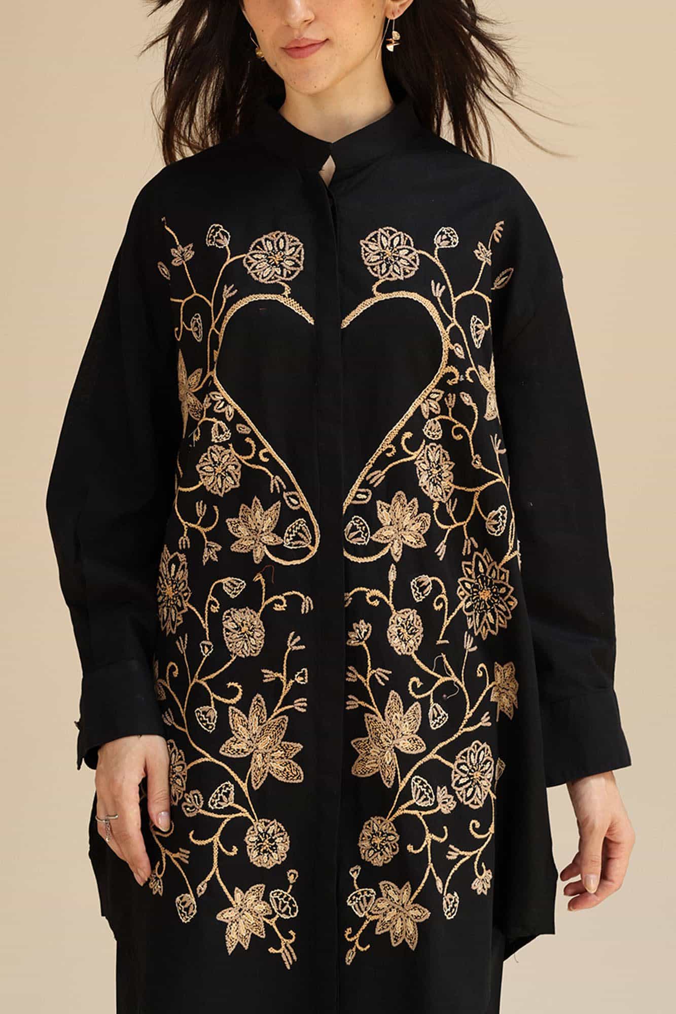 Generation heart loom embroidered top Generation Heart loom Embroidered Top