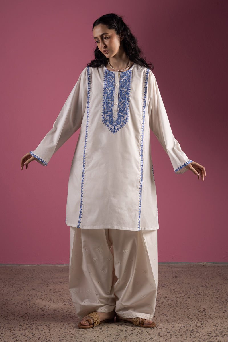 Generation ivory whisper kurti– s26b4207 bonewhite 1 Generation Ivory Whisper Kurti– S26B4207 BoneWhite 1