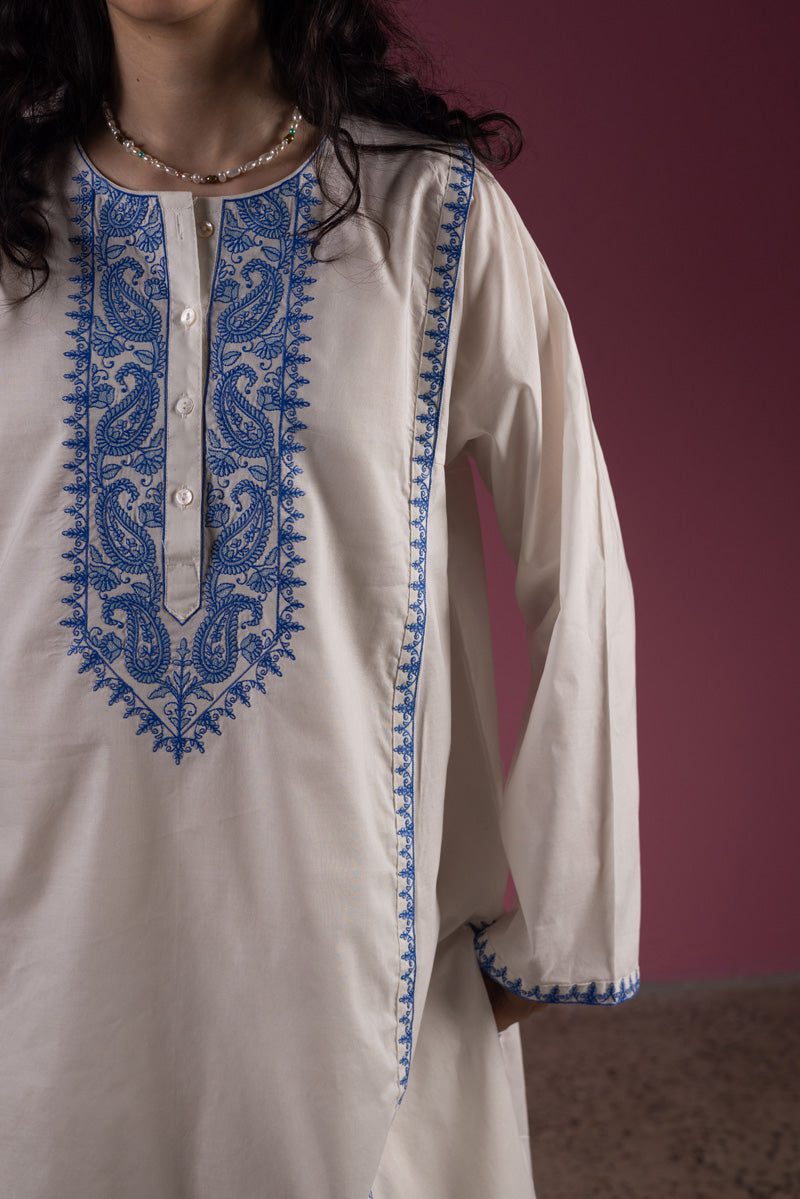 Generation ivory whisper kurti Generation Ivory Whisper Kurti