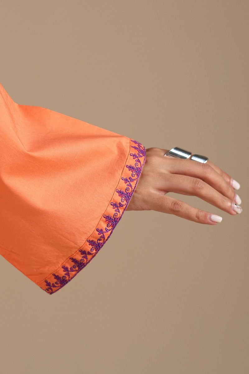 Generation ivory whisper kurti– s26b4207 burnt orange 3 Generation Ivory Whisper Kurti– S26B4207 Burnt Orange 3