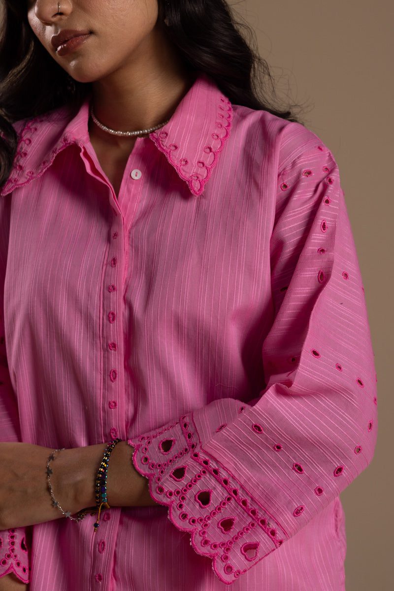 Generation broderie blush edit top Generation Broderie Blush Edit Top