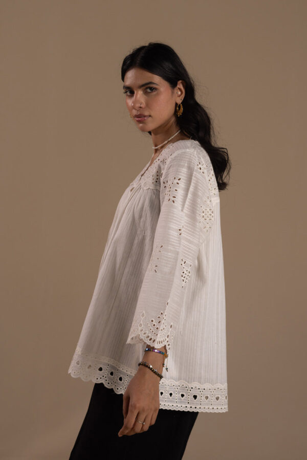 Alternative view of Generation Broderie Whisper Top