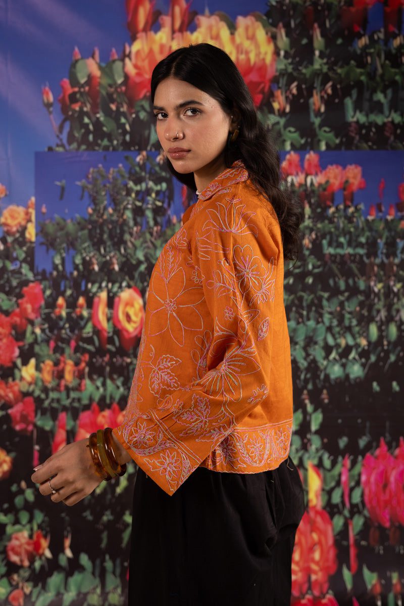 Generation zouk embroidered top Generation Zouk Embroidered Top