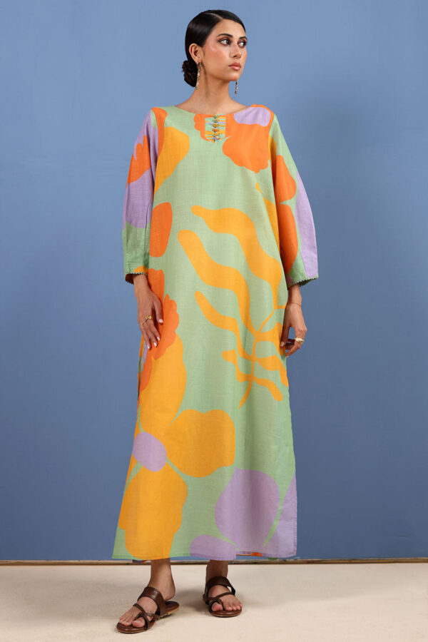 Alternative view of Generation Petal Drift Kaftan