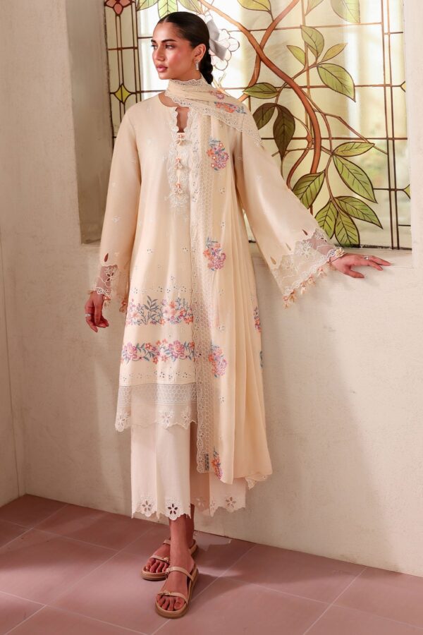 Cross Stitch SOFT CORAL-3PC EMBROIDERED LAWN SUIT Cross Stitch SOFT CORAL-3PC EMBROIDERED LAWN SUIT