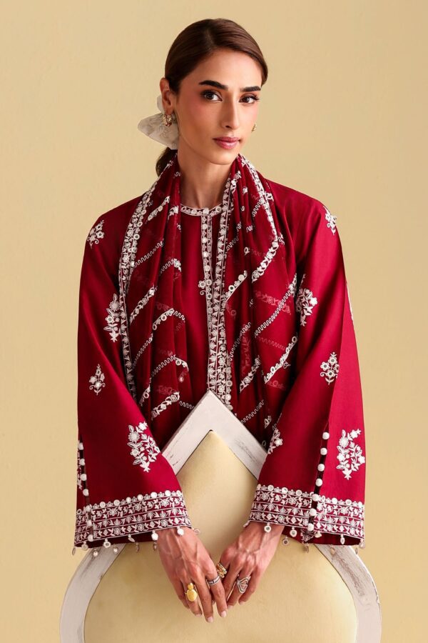 Cross Stitch ROYAL GARNET-3PC EMBROIDERED LAWN SUIT– Untitled-1 0002 7I0A6393 Cross Stitch ROYAL GARNET-3PC EMBROIDERED LAWN SUIT– Untitled-1 0002 7I0A6393