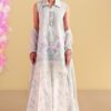 Cross stitch carnation grace-3pc printed lawn suit Cross Stitch CARNATION GRACE-3PC PRINTED LAWN SUIT