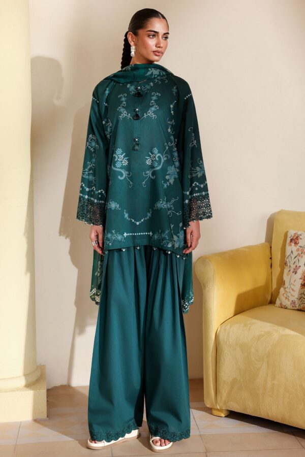 Cross Stitch AQUA LUXE-3PC PRINTED LAWN SUIT Cross Stitch AQUA LUXE-3PC PRINTED LAWN SUIT