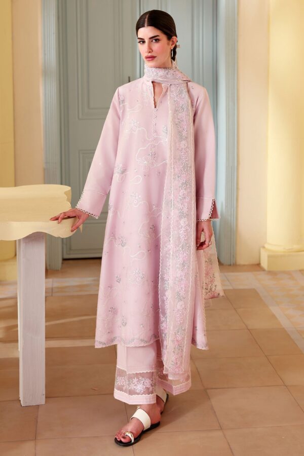 Cross Stitch LAVENDER BREEZE-3PC EMBROIDERED LAWN SUIT Cross Stitch LAVENDER BREEZE-3PC EMBROIDERED LAWN SUIT