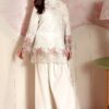 Cross stitch petal form-3pc printed lawn suit Cross Stitch PETAL FORM-3PC PRINTED LAWN SUIT