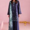 Cross stitch ocean drop-3pc printed lawn suit Cross Stitch OCEAN DROP-3PC PRINTED LAWN SUIT