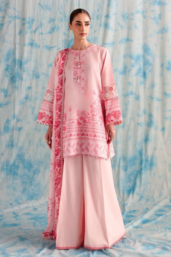 Cross Stitch BLUSH THREADS-3PC PRINTED LAWN SUIT Cross Stitch BLUSH THREADS-3PC PRINTED LAWN SUIT