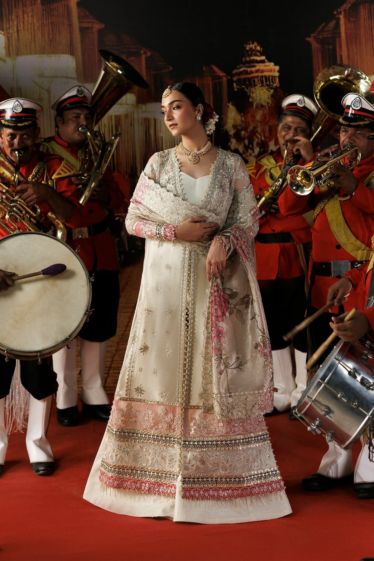 Afrozeh shehnai wedding formals 26 rang-e-wafa Afrozeh Shehnai Wedding Formals 26 Rang-e-Wafa