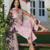 Sapphire Women's Unstitched Lawn Embroidered Purple 3 Piece Suit – 2DEDYS26V642