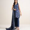 Sapphire women's unstitched lawn printed blue 3 piece suit – 3pdys26v7101 Sapphire Women's Unstitched Lawn Printed Blue 3 Piece Suit – 3PDYS26V7101