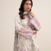 Sapphire women's unstitched zari lawn embroidered off white 3 piece suit – 3pedys26v635 Sapphire Women's Unstitched Zari Lawn Embroidered Off White 3 Piece Suit – 3PEDYS26V635