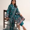 Sapphire women's unstitched cotton embroidered green 3 piece suit – 3pedys26v647 Sapphire Women's Unstitched Cotton Embroidered Green 3 Piece Suit – 3PEDYS26V647