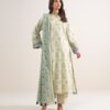 Sapphire Women's Unstitched Lawn Embroidered Off White – 3PEDYS26V762
