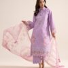 Sapphire women's unstitched zari cotton embroidered lilac 3 piece suit – 3pesgs26v711 Sapphire Women's Unstitched Zari Cotton Embroidered Lilac 3 Piece Suit – 3PESGS26V711