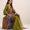 Sapphire women's unstitched fine cotton satin embroidered green – 3pesgs26v775 Sapphire Women's Unstitched Fine Cotton Satin Embroidered Green – 3PESGS26V775