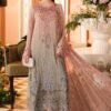 Maria b 3 piece embroidered chiffon suit Maria B 3 Piece Embroidered Chiffon Suit