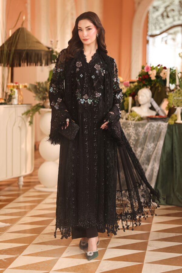 Maria B 3 Piece Embroidered Chiffon Suit Maria B 3 Piece Embroidered Chiffon Suit