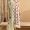Cross stitch pistachio dust- 3pc embroidered lawn suit Cross Stitch PISTACHIO DUST- 3PC EMBROIDERED LAWN SUIT