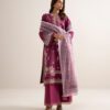 Sapphire women's unstitched lawn embroidered red 3 piece suit – esgs26v7133b Sapphire Women's Unstitched Lawn Embroidered Red 3 Piece Suit – ESGS26V7133B