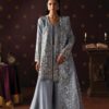 Afrozeh La Fuchsia Unstitched Formal 3Pc Suit FWU-0071 Magician - Pakistani Suit - image 2