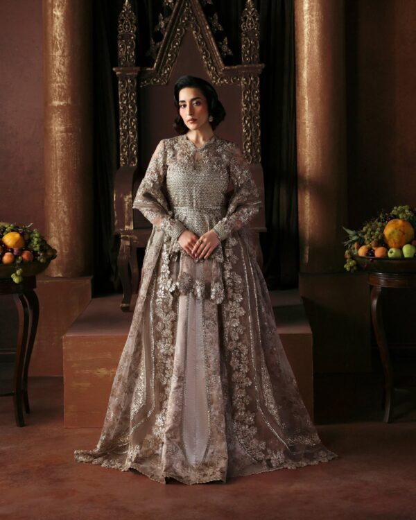 Afrozeh La Fuchsia Unstitched Formal 3Pc Suit FWU-0075 Priestess