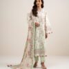 Sapphire Women's Unstitched Lawn Embroidered Green – PESGS26V7100