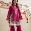 Sapphire women's unstitched zari cotton embroidered pink 3 piece suit – pesgs26v7110 Sapphire Women's Unstitched Zari Cotton Embroidered Pink 3 Piece Suit – PESGS26V7110