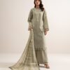 Sapphire Women's Unstitched Lawn Embroidered Grey 3 Piece Suit – PESGS26V7117