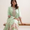 Sapphire women's unstitched lawn embroidered green 3 piece suit – pesgs26v7124 Sapphire Women's Unstitched Lawn Embroidered Green 3 Piece Suit – PESGS26V7124