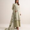 Sapphire women's unstitched lawn embroidered beige 3 piece suit – pesgs26v7126 Sapphire Women's Unstitched Lawn Embroidered Beige 3 Piece Suit – PESGS26V7126