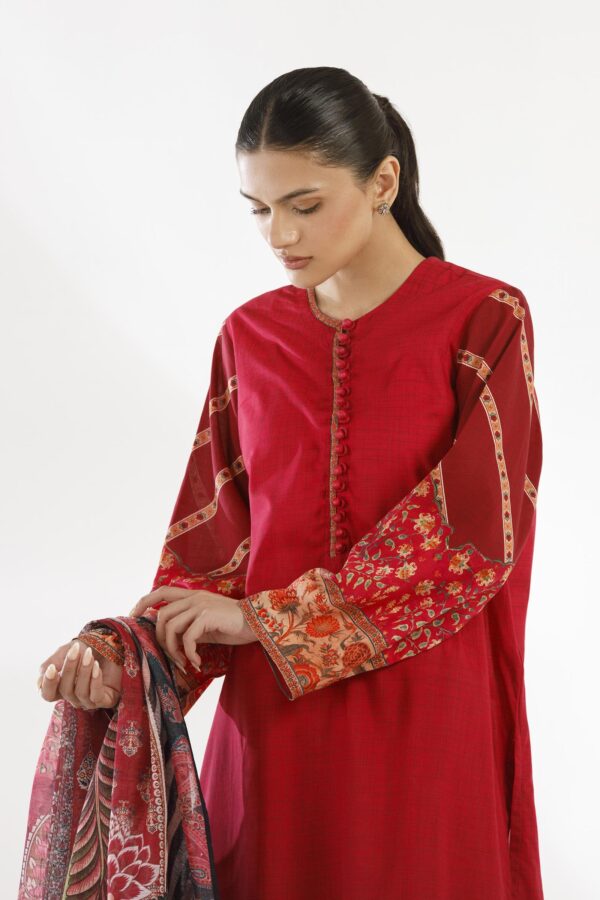 Sana Safinaz Stitched Printed Lawn Shirt– SS26BSP199P2D 5