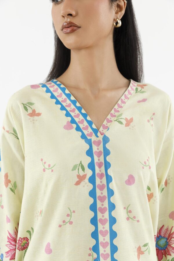 Sana Safinaz Stitched Printed Dobby Shirt+ Shalwar– SS26BSP216P2T 4