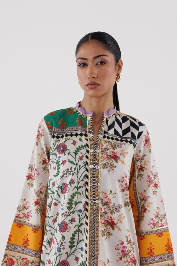 Sana Safinaz Stitched Printed Lawn Shirt+ Shalwar– SS26BSP225P2T 3