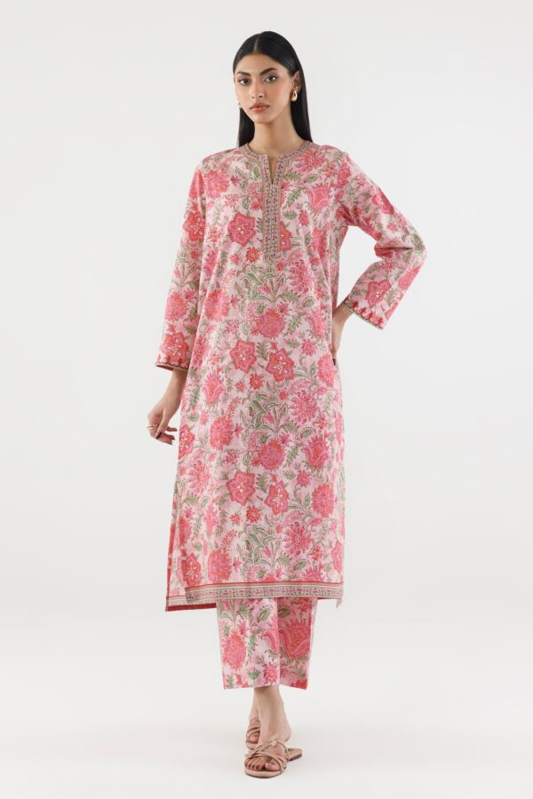 Sana Safinaz Stitched Printed Lawn Shirt+ Culotte Sana Safinaz Stitched Printed Lawn Shirt+ Culotte