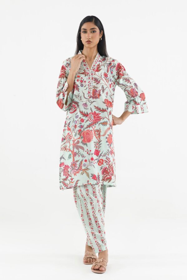 Sana Safinaz Stitched Printed Lawn Shirt+ Shalwar Sana Safinaz Stitched Printed Lawn Shirt+ Shalwar