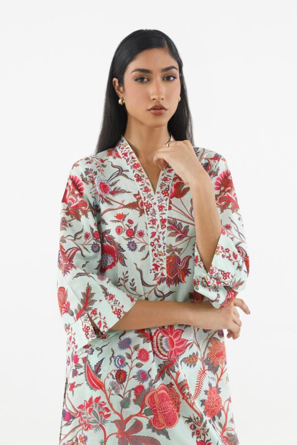 Sana Safinaz Stitched Printed Lawn Shirt+ Shalwar– SS26BSP252P2T 2
