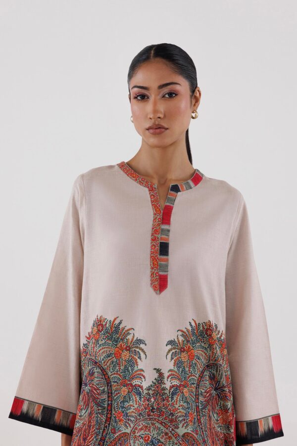 Sana Safinaz Stitched Printed Fancy Dobby Shirt+ Shalwar– SS26BSP254P2T 2