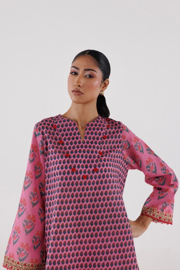 Sana Safinaz Stitched Printed Fancy Dobby Shirt+ Shalwar– SS26BSP278P2T 3